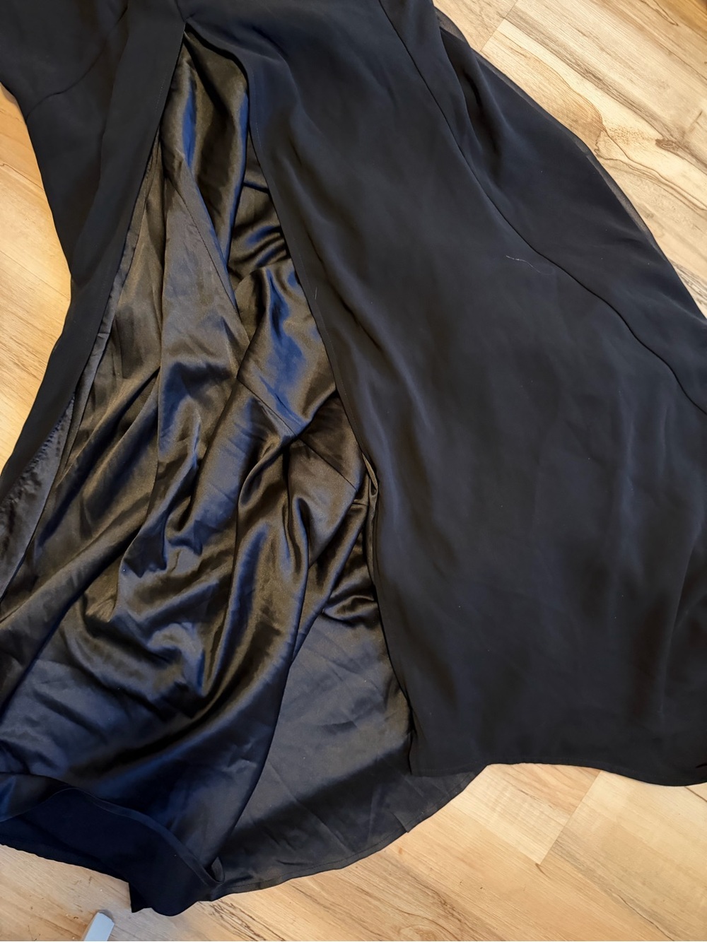 Club L London NWT Black One Shoulder Formal Gown Size 12 - Picture 7 of 9